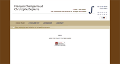Desktop Screenshot of champarnaud-depierre.com